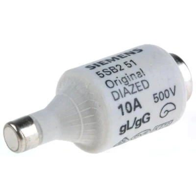 Imagen de Siemens Fusible diazed 500v gl/gl 10a dii/e27