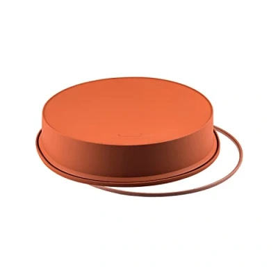 Imagen de Silikomart SFT122 Redondo Molde de Silicona Ø 220 H 42 MM, Rojo