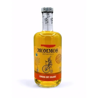 Imagen de Mommos London Dry 0.0% Bebida espirituosa Sin alcohol Alternativa Gin azúcar Premium 700 ml (ORANGE)