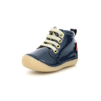 Imagen de Botas de charol para bebé niña Kickers Sonizip