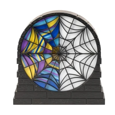 Imagen de Grupo Erik Lámpara escritorio Miercoles Addams Decoracion habitacion juvenil Wednesday Lampara mesita noche 16,7x17cm USB o pilas: Lamparas de Regalos gamer