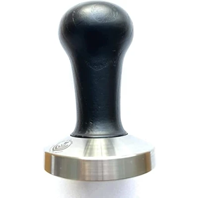 Imagen de italparts VIA Crema Tamper Made in Italy by Motta (54 mm), color negro
