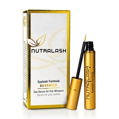 Imagen de Nutralash ADVANCED Fórmula para Pestañas Serum Largas en Sólo 4 6 Semanas I el Crecimiento de Crece Pestañas/Alargamiento Made in Germany 3ml