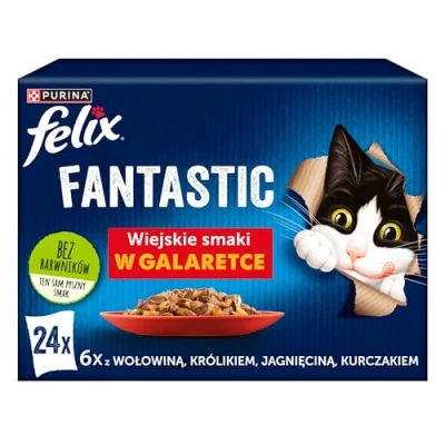 Imagen de Purina Comida para Gato Pollo Ternera Cordero Conejo 24 x 85 g