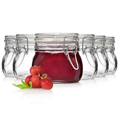 Imagen de Bormioli Juego de Seis Gafas con Cierre Clip, 6 x 500 ml,