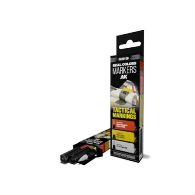 Imagen de AK REAL COLORS MARKER SET RCM106 TACTICAL MARKINGS (3pcs)