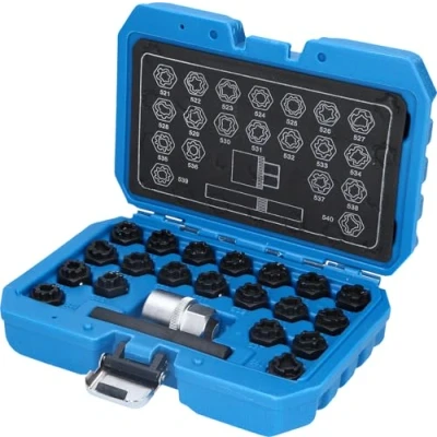 Imagen de BRILLIANT Tools Surtido de Tornillos antirrobo para Llantas VW, 22 pzs