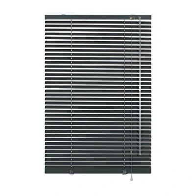 Imagen de Deco Company Persiana de Aluminio con Pinzas (115 x 175 cm), Color Pizarra