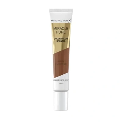 Imagen de Max Factor Miracle Pure Bronceador 002 Medium to Deep 15 ml