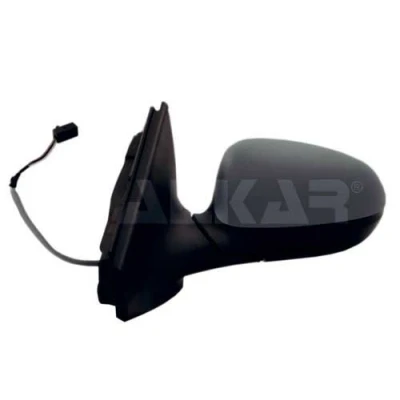 Imagen de Espejo retrovisor Alkar 6139568 izquierda imprimado eléctrico calefactable, tintado en azul, asférico para vehíc. con volante a la