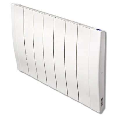 Imagen de HAVERLAND RC7W+ Emisor térmico de Alta inercia a fundición Aluminio 1100 W Programación vía App Tecnología Bluetooth Diseño Compacto Uso Ideal 1 6h/día +/ 11 17 m² Blanco