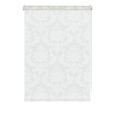 Imagen de Gardinia Mini Estor Enrollable con Abrazaderas, Opaco, Todas Las Piezas de Montaje Incluidas, Blanco, 45 x 175 cm