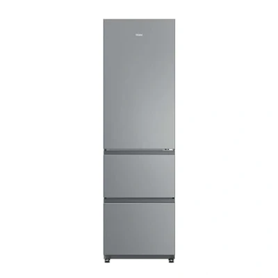Imagen de Haier 3D 55 Series 3 HTR3518ENMX Frigorífico Combi, Cajones Direct Access, Circular AirFlow, 303L, My ZonePro, FunciónECO, Total No Frost, Ancho 54,5cm, Motor Inverter, LuzLED, Display Interno, Inox