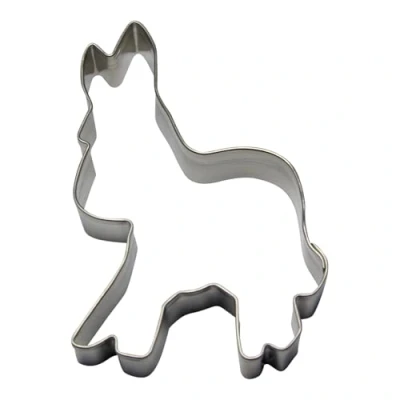 Imagen de BekkiB Cortador de galletas &quot;burro&quot; aprox. 7 x 5 cm Apto Para lavavajillas cerdo acero inoxidable hornear 7719