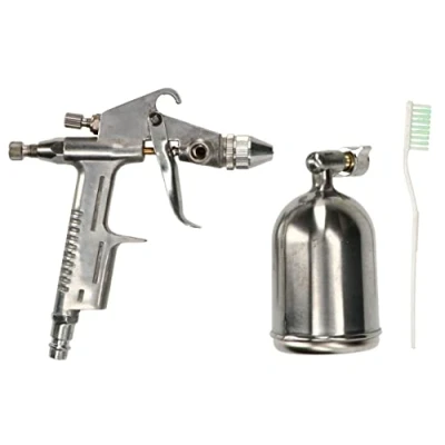 Imagen de KOTARBAU® Pistola de Pintura neumática 200 ml con Boquilla 0,5 mm, pulverización Profesional, Pulverizador Pintura, deposito Superior
