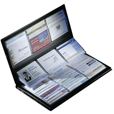 Imagen de SIGEL VZ175 Tarjetero para tarjetas de visita plástico