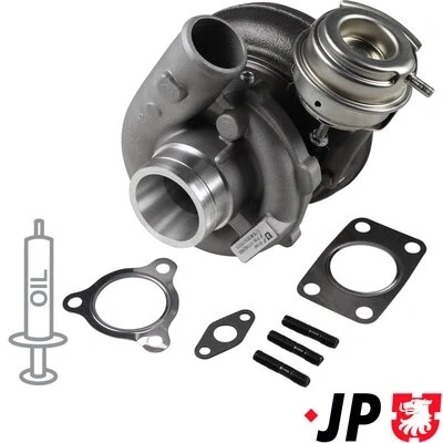 Imagen de JP GROUP 1117402400 Turbocompresor de gases escape incl. kit juntas VOLKSWAGEN: TRANSPORTER 4, 4 Bus