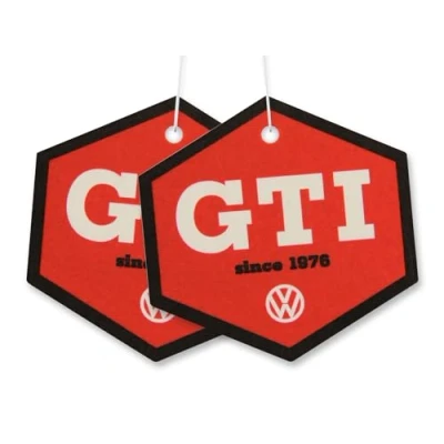 Imagen de BRISA VW Collection: Dispensador de fragancias y ambientador aire Volkswagen con diseño GTI (GTI The Legend/Coco/Rojo Negro/Conjunto 2)
