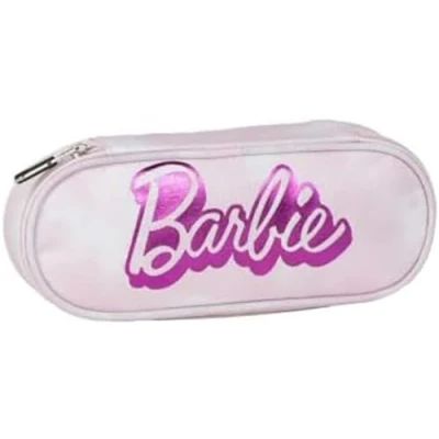 Imagen de CERDÁ LIFE&#039;S LITTLE MOMENTS Estuche Portatodo Ovalado de Barbie Color Rosa 8,5 x 5 22,5 cm Cierre Cremallera Versátil y Duradero Producto Original Diseñado en España