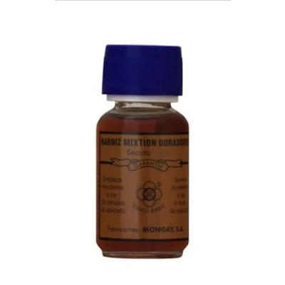Imagen de BARNIZ MIXTION PARA DORADORES SECADO NORMAL 1/20 (50 ML) MONGAY CINCO AROS