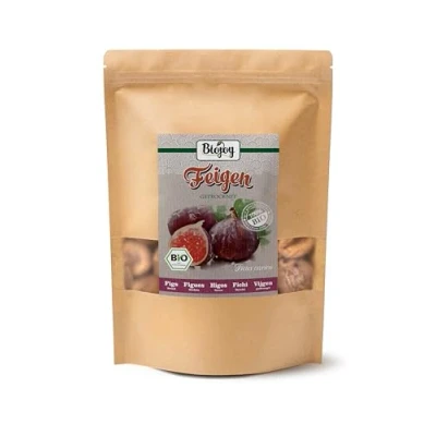 Imagen de Biojoy Higos secos Ecológicos (1 kg), enteros, sin azúcar añadido y azufre