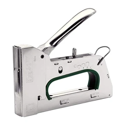 Imagen de Rapid Grapadora Profesional Manual PRO R34 para Grapas No. 140, Práctica con 3 Posiciones Ajustables, Gatillo y Empuñadura Ergonómica, Fabricada en Suecia (10595721)
