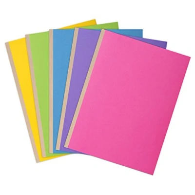 Imagen de Exacompta 416000E Lote de 10 Subcarpetas con Fuelle Tela Rock&quot;S 320, Colores Surtidos
