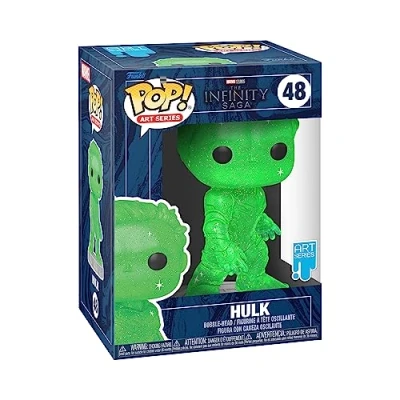Imagen de Funko POP! Artist Series: Marvel Infinity Saga Object Hulk Verde Figuras Miniaturas Coleccionables Incluye Caja De Exhibición Protectora Plástico Premium Idea Regalo