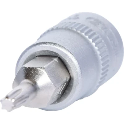 Imagen de KS TOOLS 911.1442 E Piezas insertables de llave cubo DIN 3120, ISO 1174, ISO1174 T10 Acero cromo vanadio Torx moleteado