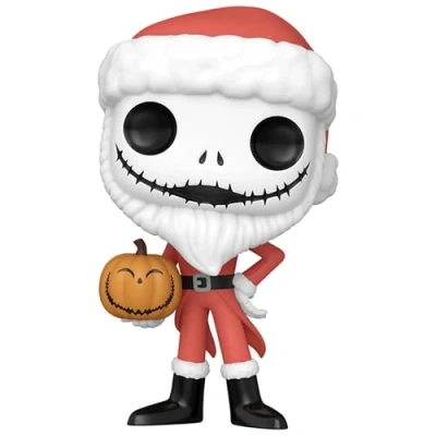 Imagen de Funko Pop! Pesadilla antes de Navidad Figura vinilo Santa Jack, 4.35 pulgadas