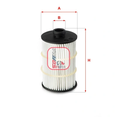 Imagen de Filtro de aceite SOFIMA S5090PE