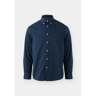 Imagen de Tommy Hilfiger CORE FLEX Solid Shirt Camisa, Hombre, Talla: XS, Desert sky