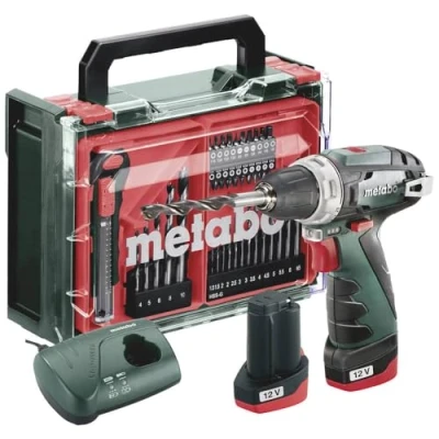 Imagen de TALADROS ATORNILLADORES de BATERÍA Con batería 12 V Insertable PowerMaxx BS Basic Set