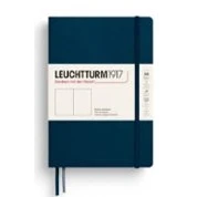Imagen de Leuchtturm1917 Tapa Dura Azul Profundo Liso / En Blanco