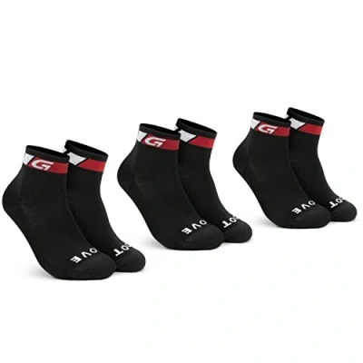 Imagen de GripGrab Calcetines Ciclismo Classic Verano Tobilleros Altura 7cm Pack de 1 o 3 Pares Ciclistas Carretera MTB Deporte