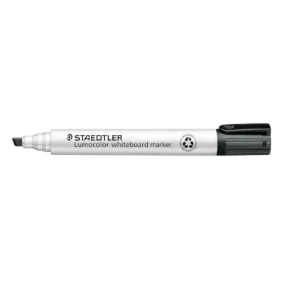 Imagen de Staedtler Lumocolor 351 B 9. Rotuladores para pizarra blanca de color negro. Caja con diez unidades.