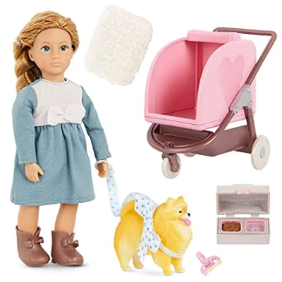Imagen de Lori 6&quot; Doll W/Pet &amp; Accessories, Siena, Color (Branford LO31209Z)