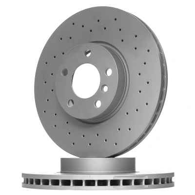 Imagen de ZIMMERMANN SPORT COAT Z 150.3447.52 Disco de freno 332 30 6/5 5 120 ventilación interna, perforado revestido altamente carbonizado BMW: X6, X5