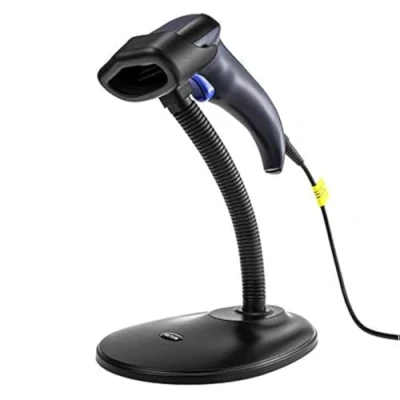 Imagen de NETUM Lector de códigos Barras 2D con Soporte, Cable USB, (QR, PDF417, Data Matrix) NT W9