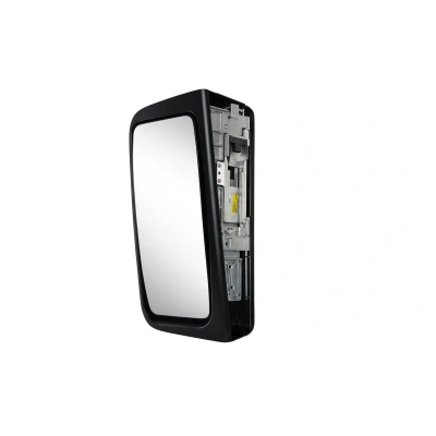 Imagen de espejo retrovisor Hella 8SB 501 401 802 izquierda negro, gris eléctrico ajustable calefactable, para ajuste elect. 24V