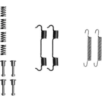 Imagen de TEXTAR 97012600 Juego de accesorios, zapatas freno estacionamiento BMW: 3 Berlina, Coupé, Touring
