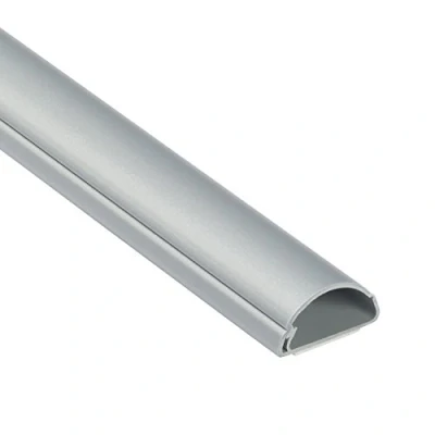 Imagen de D Line Mini 1M3015A, Canaletas de plástico para cables red y líneas eléctricas, eléctricos 1x 30mm (anch.) x 15mm (alt.) 1 metro longitud Efecto Aluminio
