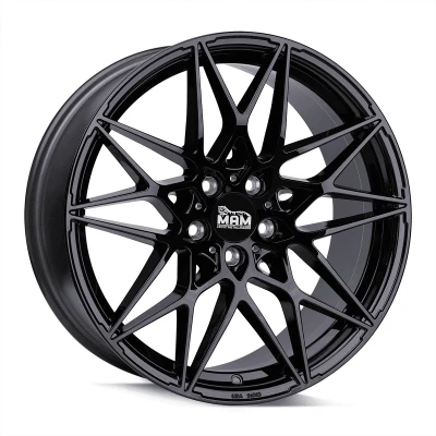 Imagen de MAM WHEELS 5Taladro(s) 20Pulgada 120mm Llanta de aleación B2 negro MAMB28520512035BP