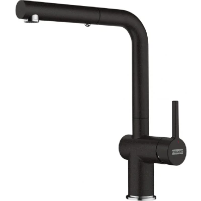 Imagen de FRANKE 115.0653.384, Grifo del fregadero de la cocina Active L pull out spray, Ónix