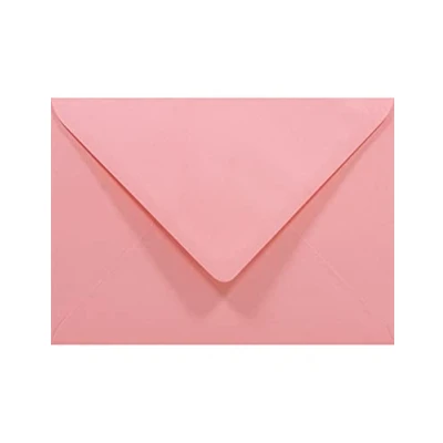 Imagen de Netuno 50x sobres rosas DIN B6 125x175mm 80g Rainbow con solapa puntiaguda engomada sin ventana de colores para invitaciones boda Navidad tarjetas cartas dinero fotos vales impresoras regalos
