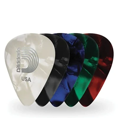 Imagen de Planet Waves 1CAP4 100 Púas de caparazón tortuga, tamaño medio, paquete