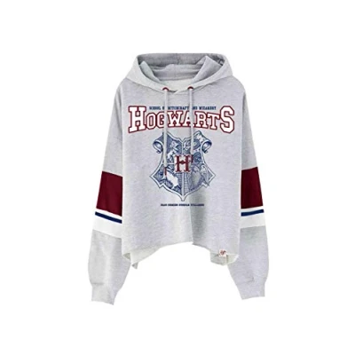 Imagen de Harry Potter Sudadera con el Escudo de Hogwarts Gris L