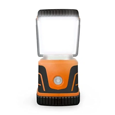 Imagen de Wyldness,Linterna LED de camping 1500 lm, batería hasta 40 horas (tamaño D), kit supervivencia emergencia perfecto, resistente, adecuado para viajes nocturnos, campamento, naranja