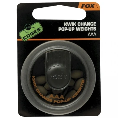 Imagen de Fox Kwik Change Pop up Weights AAA 1,6 gr Material pequeño de pesca