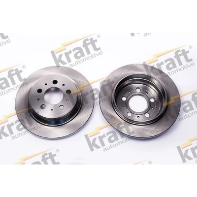 Imagen de KRAFT 6056350 Disco de freno 288, 288,0 12,0 5 macizo VOLVO: S60 I, XC70 I Cross Country, S80